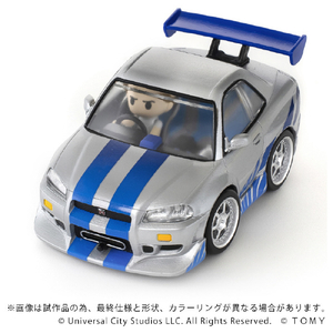 タカラトミー QV-02 ワイルド・スピード NISSAN SKYLINE GT-R (R34) QV-02ﾜｲﾙﾄﾞｽﾋﾟ-ﾄﾞGT-RR34-イメージ7