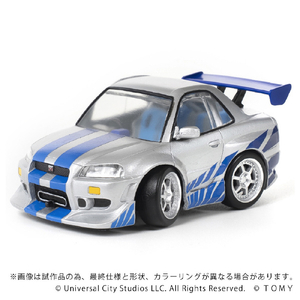 タカラトミー QV-02 ワイルド・スピード NISSAN SKYLINE GT-R (R34) QV-02ﾜｲﾙﾄﾞｽﾋﾟ-ﾄﾞGT-RR34-イメージ8