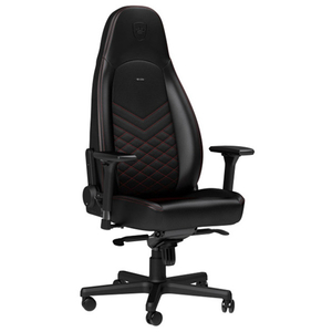 noblechairs ゲーミングチェア ICON(アイコン) ブラック/レッド NBL-ICN-PU-BRD-SGL-ED-イメージ2