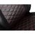 noblechairs ゲーミングチェア ICON(アイコン) ブラック/レッド NBL-ICN-PU-BRD-SGL-ED-イメージ6