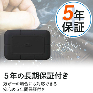 LACIE Rugged SSD Pro(1TB) STHZ1000800-イメージ7