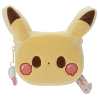 タカラトミーアーツ ポケピース/ぬいぐるみポーチ(パンケーキ風)/ピカチュウ ピカチュウ ﾎﾟｹﾋﾟ-ｽﾎﾟ-ﾁﾊﾟﾝｹ-ｷﾌｳﾋﾟｶﾁﾕｳ