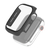 エレコム Apple Watch用フルカバーケース プレミアムガラス(40mm) ブラック AW-40CSPCGBK-イメージ2