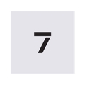 アイマーク ステンシル 7 文字サイズ50×40mm FC142JA-4341261