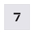 アイマーク ステンシル 7 文字サイズ50×40mm FC142JA-4341261-イメージ1