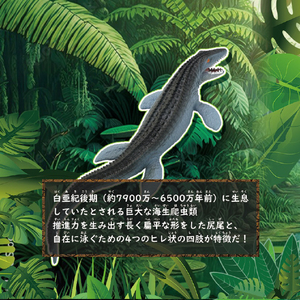 ハピネット 大恐竜時代(モササウルス) モササウルス ﾀﾞｲｷﾖｳﾘﾕｳｼﾞﾀﾞｲﾓｻｻｳﾙｽ-イメージ2
