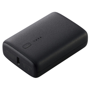 エレコム コンパクトモバイルバッテリー(10000mAh/30W) ブラック DE-C70L-10000BK-イメージ1