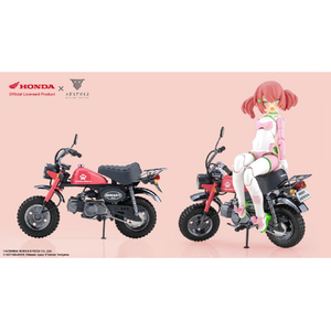 コトブキヤ KP878 新商品 PUNI☆MOFU レーシングマオ with Honda Z50J-1 モンキー KP878PUNIMOFUﾚ-ｼﾝｸﾞﾏｵﾓﾝｷ--イメージ1