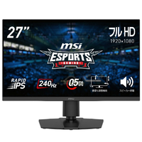 MSI 27型液晶ディスプレイ 黒 MAG-272PF-X24
