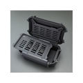 エスコ 防水ケース 226×136×75mm・内寸 黒 FCV8748-EA657MC-60B