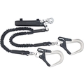 タジマ ハーネス用ランヤード ジャバラダブルL8A1JR150-WL8BK FC905WK-2443665