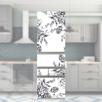 e angle ドレスアップマグネットシート フローラル02 ANG-MG-GRA500GT-6F2