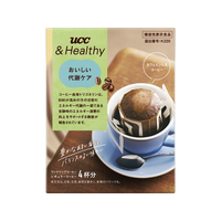 UCC &Healthy おいしい代謝ケア ワンドリップコーヒー 4P FCK745A-351991