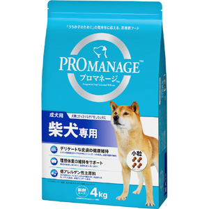 マースジャパンリミテッド プロマネージ 成犬用 柴犬専用(4．0kg) ﾌﾟﾛﾏﾈ-ｼﾞｾｲｹﾝｼﾊﾞｲﾇ4KG-イメージ1