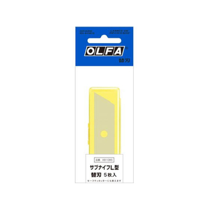 オルファ サブナイフL型用替刃 5枚 F856829-XB108S-イメージ2