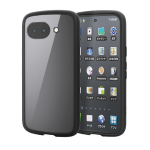 エレコム Google Pixel 10a用TOUGH SLIM LITE フレームカラー 極限 ブラック PM-P261TSLFCKBK-イメージ2
