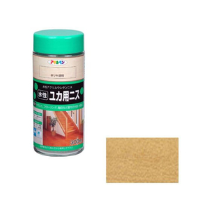 アサヒペン 水性ユカ用ニス 300ml 半ツヤ透明 FC988PN-イメージ1
