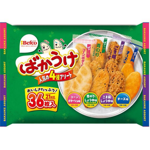 栗山米菓 ばかうけ アソート 36枚 FCF611M-イメージ1