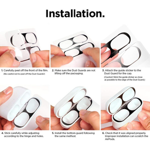 elago DUST GUARD for AirPods Pro Glossy Rose Gold EL_APPDGBSDT_RG-イメージ6