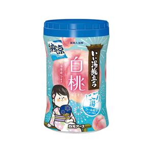白元アース いい湯旅立ち 納涼にごり湯白桃の香り 500g FC631TF-イメージ1