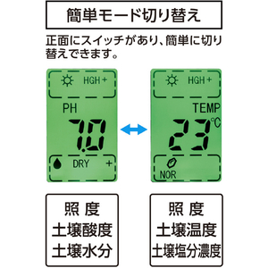 シンワ測定 デジタル土壌酸度計　Ａ－２　大文字 72730-イメージ4