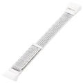 エレコム HUAWEI Band 6用ファブリックバンド ホワイト SW-HU221BDNYWH