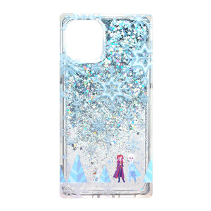 PGA iPhone 11 Pro用グリッターケース アナと雪の女王2 ブルー PG-DLQ19A01FRZ-イメージ1