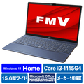 富士通 ノートパソコン LIFEBOOK AHシリーズ メタリックブルー FMVA43H2L