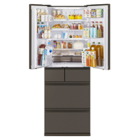 三菱 MR-MZ54N-H 540L 6ドアノンフロン冷蔵庫 MZシリーズ 中だけ