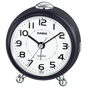 カシオ 目覚まし時計 ダークブラウン TQ-149-5JF-イメージ1