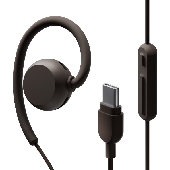 NTTソノリティ イヤフォン nwm Wired USB Type-C ダークブラウン MWE007BA