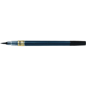 パイロット 瞬筆 本格毛筆 中字 ブラック FCC1086-SVS-70FDM-B-イメージ1