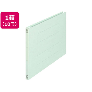 プラス フラットファイル ノンステッチ A4ヨコ ブルー 10冊 NO.022N FCJ305C-78275-イメージ1