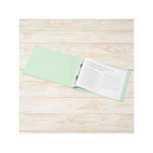 プラス フラットファイル ノンステッチ A4ヨコ ブルー 10冊 NO.022N FCJ305C-78275-イメージ4