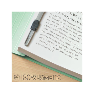 プラス フラットファイル ノンステッチ A4ヨコ ブルー 10冊 NO.022N FCJ305C-78275-イメージ5