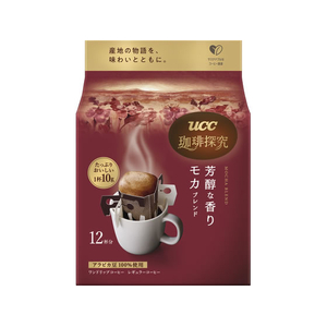 UCC UCC 珈琲探究 ワンドリップコーヒー 芳醇な香り モカブレンド 12P FCK747A-352180-イメージ1