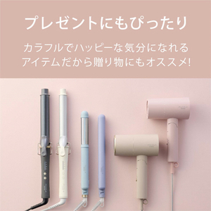アイリスオーヤマ カールアイロン(28mm) オフホワイト HIR-MC101-W-イメージ18