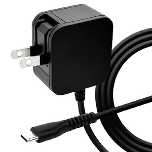 ラスタバナナ Type-Cケーブル直付AC充電器 2．4A (2．0m) ブラック R20ACC2A03BK-イメージ1