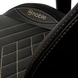 noblechairs ゲーミングチェア EPIC(エピック) ブラック/ゴールド NBL-PU-GOL-003-ED-イメージ3