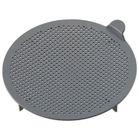 伸晃 シンク 排水口カバー 目皿 ごみ受け 皿型 グレー FCE125T-SP-224