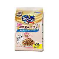 ユニ・チャーム 銀のスプーン 国産生かつおin 海の幸ブレンド 650g FCJ148J