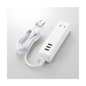 エレコム モバイルUSBタップ(ケーブル1.5m/2口+3ポート) ホワイト MOT-U10-2315WH エレコム モバイルUSBタップ(ケーブル1.5m/2口+3ポート) ホワイト MOT-U10-2315WH