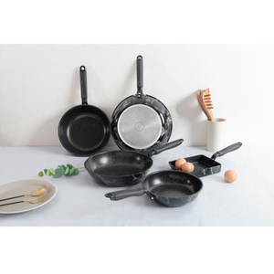 ＬＩＶ ＰＬＵＳ ベストコ 卵焼き器 13×18cm エッグパン 大理石柄 FCE256W-NX-135-イメージ5