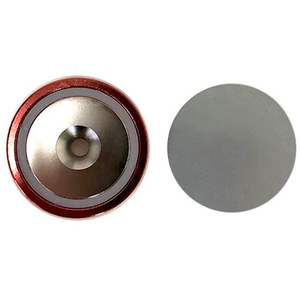 エスコ 超強力マグネット φ25×穴5.5mm 19kg 黄 FCV9098-EA781EM-34A-イメージ3