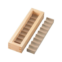 江部松商事 木製 幕の内 押し型 9穴 FC175LA-0524800