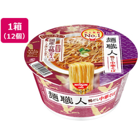 日清食品 日清麺職人 鴨だし中華そば 12個 FCG218Y