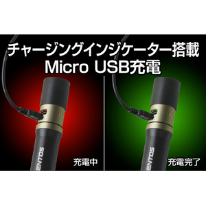 ジェントス LEDフラッシュライト RX-486PB-イメージ3