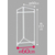 積水樹脂 積水樹脂商事/ランドリースタンド STIK-P3S FC029RB-STIK-P3S-イメージ9