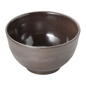 マイン メラミンウェア どんぶり 茶 小 M11-577 FC572LD-1545410-イメージ1