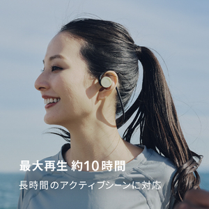 NTTソノリティ ヘッドフォン nwm GO グレイシャーホワイト MBN002WA-イメージ5